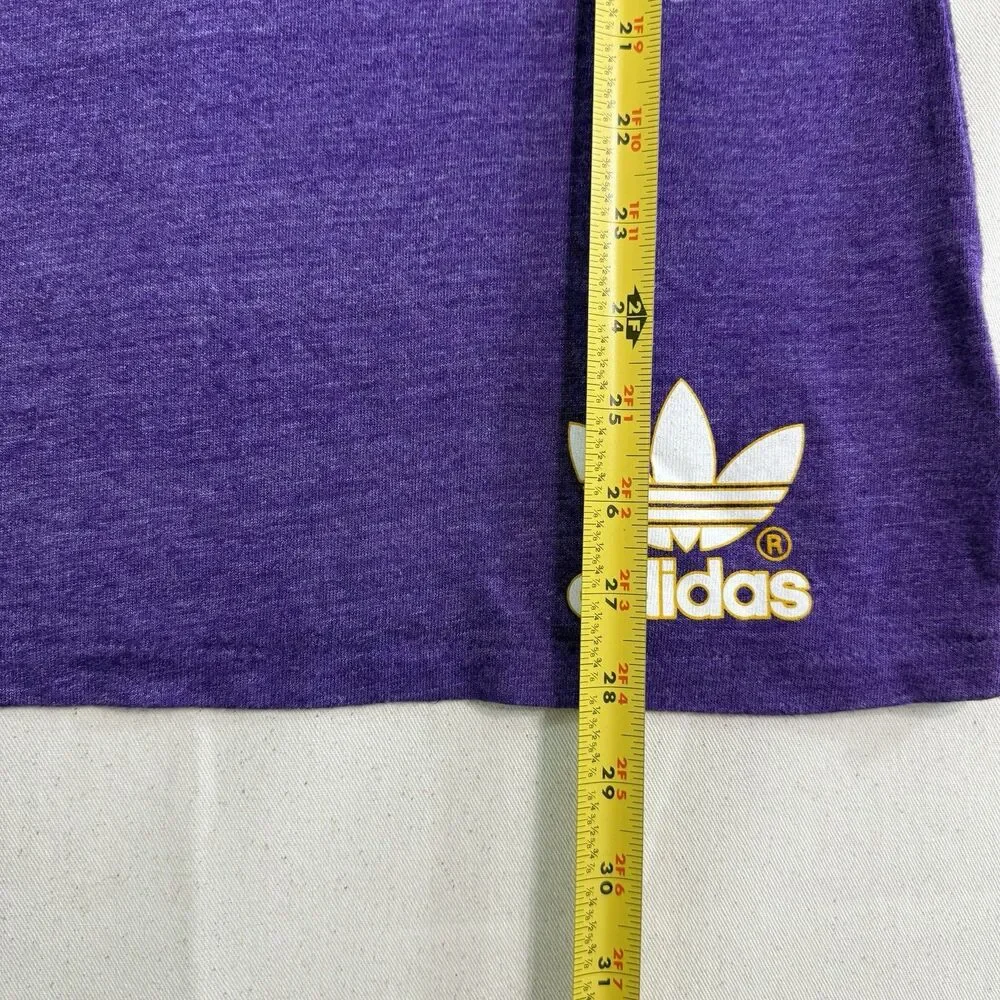 Adidas LA Lakers Womens Size Medium Sleeveless Tank Top Ladies Purple